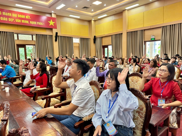 Đại hội Công đoàn xã Hoài Đức lần thứ nhất nhiệm kỳ 2025 - 2030 thành công tốt đẹp- Ảnh 14.