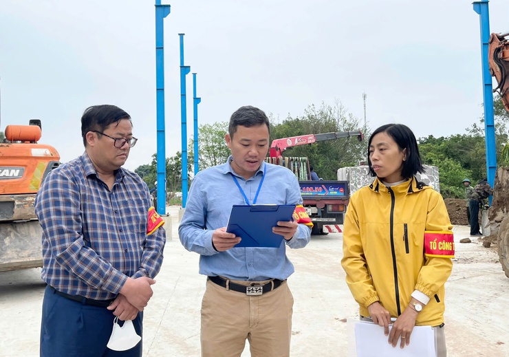 Hoài Đức kiên quyết xử lý vi phạm đất đai, lập lại trật tự kỷ cương- Ảnh 1.