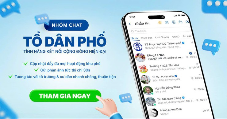 Tham gia "Tổ dân phố" trên iHanoi – Không gian sinh hoạt số của khu phố hiện đại- Ảnh 1.