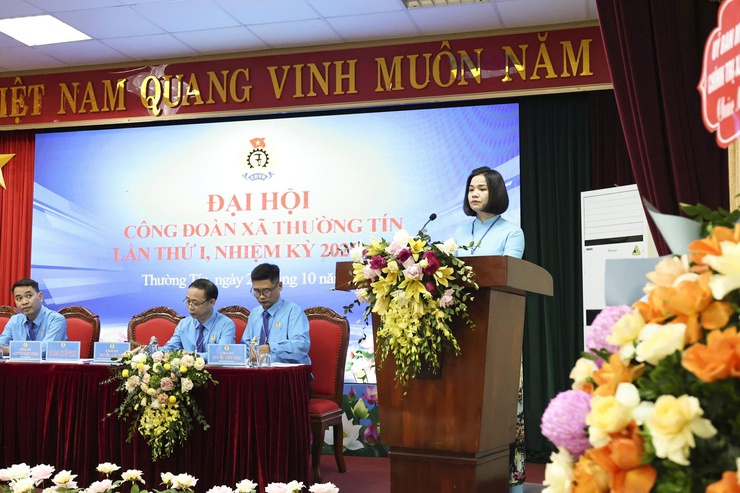 Đại hội Công đoàn xã Thường Tín lần thứ I, nhiệm kỳ 2025-2030- Ảnh 10.