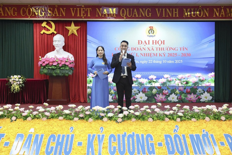 Đại hội Công đoàn xã Thường Tín lần thứ I, nhiệm kỳ 2025-2030- Ảnh 14.