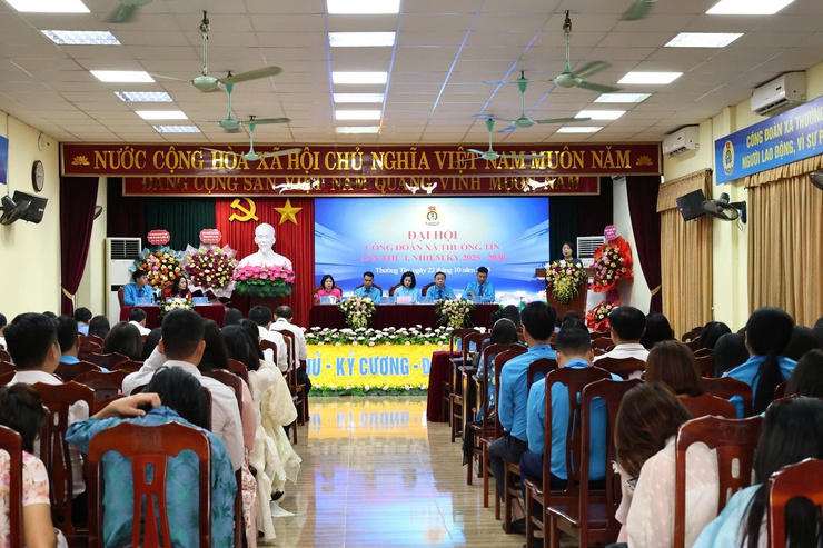 Đại hội Công đoàn xã Thường Tín lần thứ I, nhiệm kỳ 2025-2030- Ảnh 11.
