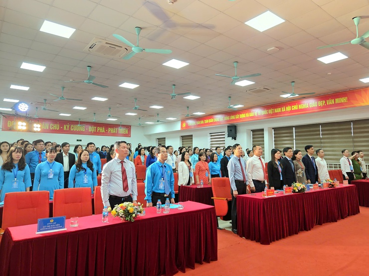 Đại hội Công đoàn phường Xuân Phương lần thứ I:
Khẳng định chỗ dựa tin cậy của người lao động- Ảnh 1.