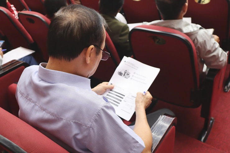 Hội nghị tập huấn thực hiện thủ tục hành chính của Đảng trên môi trường điện tử

- Ảnh 3.