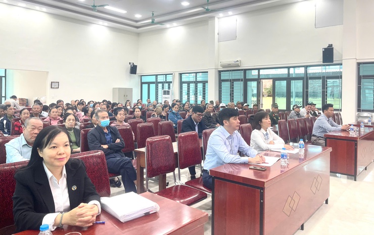 UBND xã Vĩnh Thanh tổ chức Hội nghị tuyên truyền pháp luật- Ảnh 2.