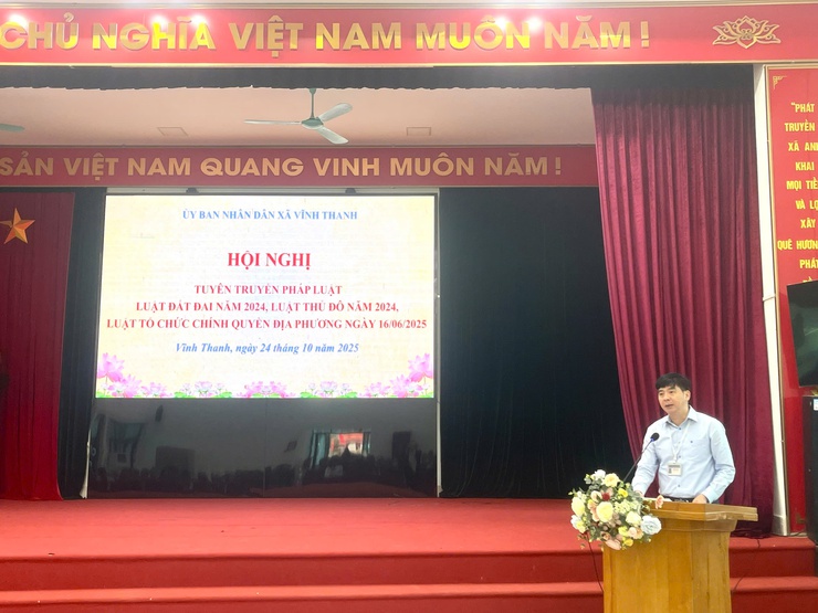 UBND xã Vĩnh Thanh tổ chức Hội nghị tuyên truyền pháp luật- Ảnh 4.