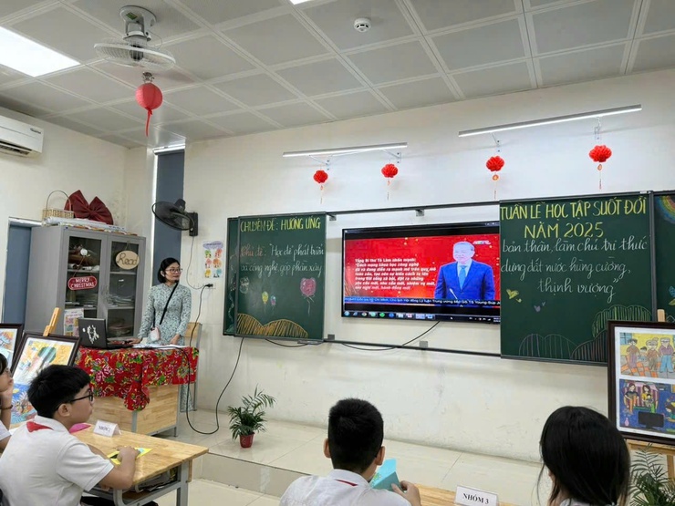 PHƯỜNG VĂN MIẾU – QUỐC TỬ GIÁM HƯỞNG ỨNG TUẦN LỄ HỌC TẬP SUỐT ĐỜI NĂM 2025- Ảnh 5.