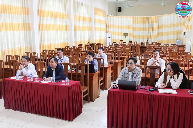 UBND xã Hưng Đạo làm việc với Viện Quy hoạch về công tác quy hoạch chung của xã- Ảnh 1.