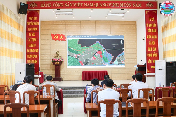 UBND xã Hưng Đạo làm việc với Viện Quy hoạch về công tác quy hoạch chung của xã- Ảnh 2.