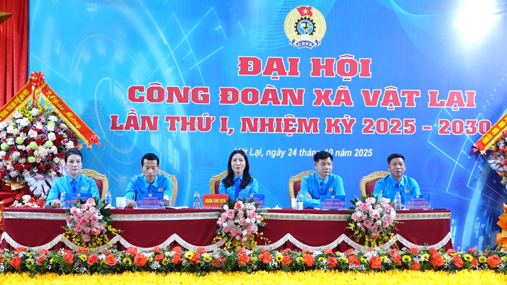 Đại hội đại biểu Công đoàn xã Vật Lại lần thứ I, nhiệm kỳ 2025 -2030 thành công tốt đẹp- Ảnh 9.