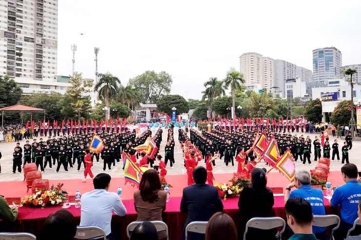 Phường Thanh Xuân: Tổ chức thành công khai mạc Đại hội thể dục thể thao lần thứ I năm 2025- Ảnh 27.