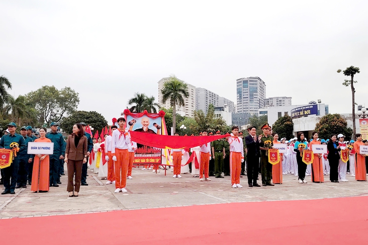 Phường Thanh Xuân: Tổ chức thành công khai mạc Đại hội thể dục thể thao lần thứ I năm 2025- Ảnh 3.