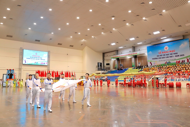 TƯNG BỪNG ĐẠI HỘI THỂ DỤC THỂ THAO PHƯỜNG CẦU GIẤY- Ảnh 2.
