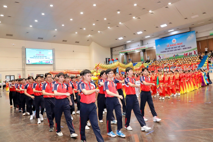 TƯNG BỪNG ĐẠI HỘI THỂ DỤC THỂ THAO PHƯỜNG CẦU GIẤY- Ảnh 13.