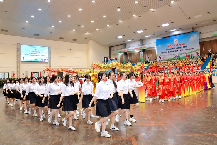 TƯNG BỪNG ĐẠI HỘI THỂ DỤC THỂ THAO PHƯỜNG CẦU GIẤY- Ảnh 14.