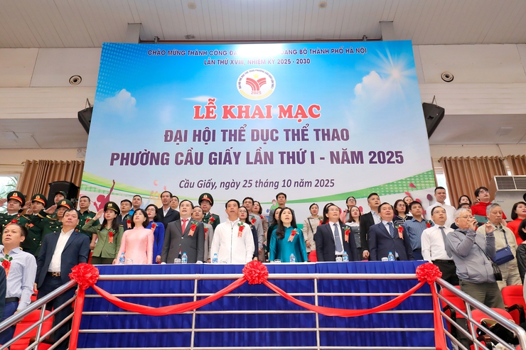 TƯNG BỪNG ĐẠI HỘI THỂ DỤC THỂ THAO PHƯỜNG CẦU GIẤY- Ảnh 25.