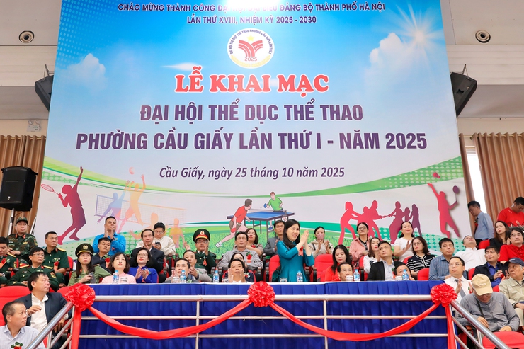 TƯNG BỪNG ĐẠI HỘI THỂ DỤC THỂ THAO PHƯỜNG CẦU GIẤY- Ảnh 26.