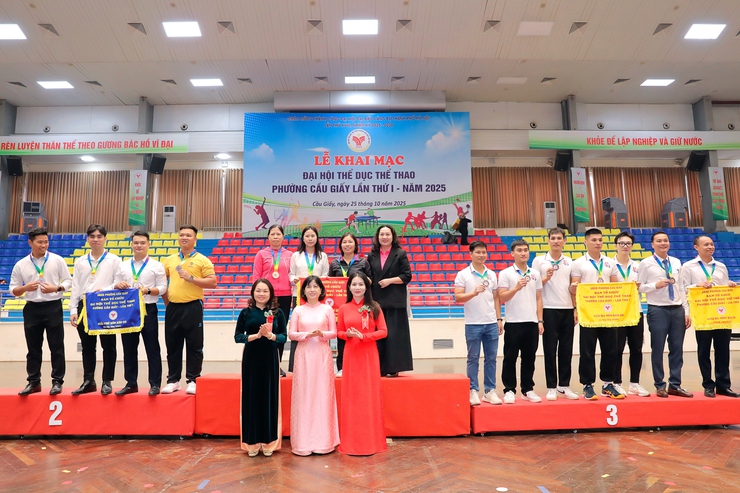 TƯNG BỪNG ĐẠI HỘI THỂ DỤC THỂ THAO PHƯỜNG CẦU GIẤY- Ảnh 54.