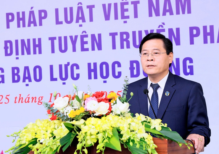 Thư Lâm phát động hưởng ứng Ngày Pháp luật Việt Nam và tổ chức phiên tòa giả định tuyên truyền pháp luật về phòng, chống bạo lực học đường- Ảnh 13.