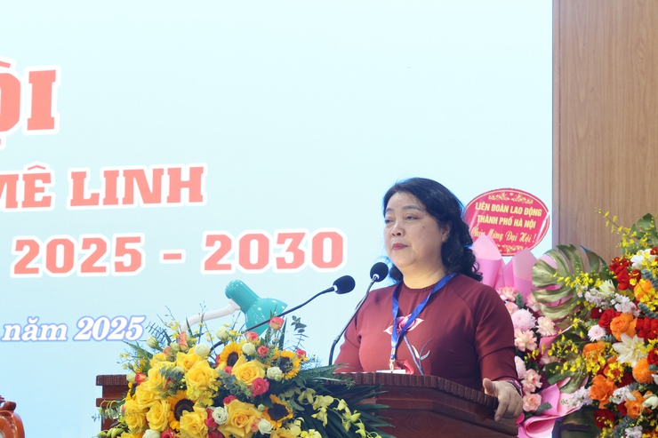 Đại hội Công đoàn xã Mê Linh lần thứ nhất nhiệm kỳ 2025 – 2030 thành công tốt đẹp- Ảnh 7.