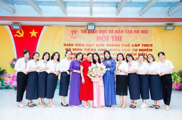 Cô giáo Lê Thị Huyền Anh trường THCS Hoàng Liệt tham gia hội thi giáo viên dạy giỏi Cấp thành phố môn khoa học tự nhiên năm học 2025 - 2026.- Ảnh 3.