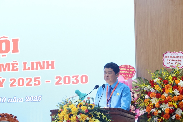 Đại hội Công đoàn xã Mê Linh lần thứ nhất nhiệm kỳ 2025 – 2030 thành công tốt đẹp- Ảnh 6.