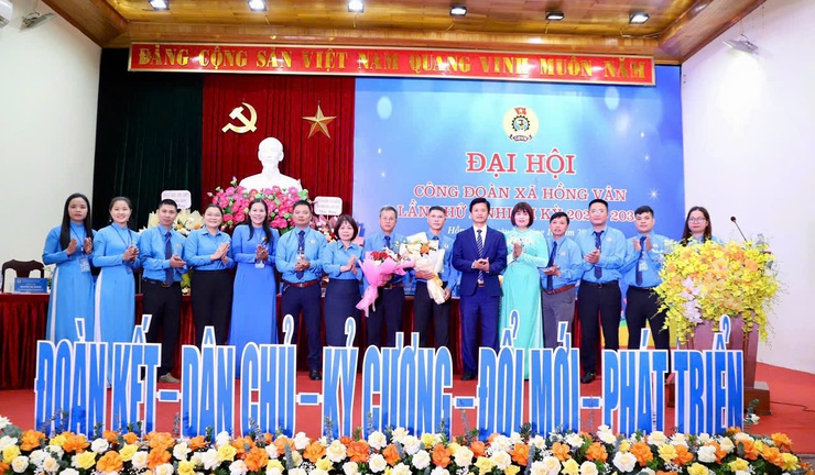 ĐẠI HỘI CÔNG ĐOÀN XÃ HỒNG VÂN LẦN THỨ I, NHIỆM KỲ 2025-2030 THÀNH CÔNG TỐT ĐẸP- Ảnh 6.