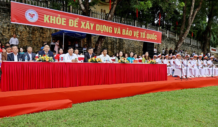 Tưng bừng Đại hội TDTT xã Đoài Phương lần thứ I năm 2025- Ảnh 8.