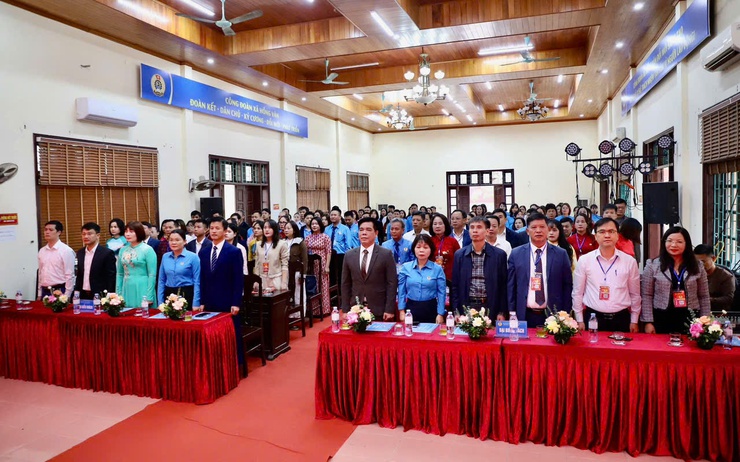 ĐẠI HỘI CÔNG ĐOÀN XÃ HỒNG VÂN LẦN THỨ I, NHIỆM KỲ 2025-2030 THÀNH CÔNG TỐT ĐẸP- Ảnh 4.