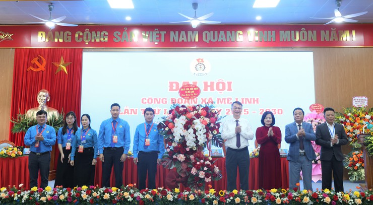 Đại hội Công đoàn xã Mê Linh lần thứ nhất nhiệm kỳ 2025 – 2030 thành công tốt đẹp- Ảnh 3.