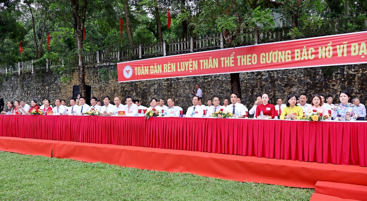 Tưng bừng Đại hội TDTT xã Đoài Phương lần thứ I năm 2025- Ảnh 9.