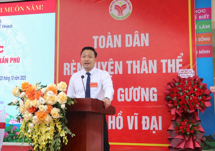 Lễ Khai Mạc Đại Hội Thể Dục Thể Thao Xã Trần Phú Lần Thứ Nhất Năm 2025: sôi động và ý nghĩa- Ảnh 5.