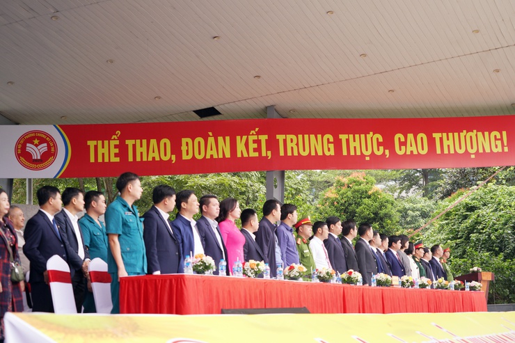 Phường Chương Mỹ long trọng tổ chức Lễ khai mạc Đại hội Thể dục Thể thao lần thứ I, năm 2025- Ảnh 1.