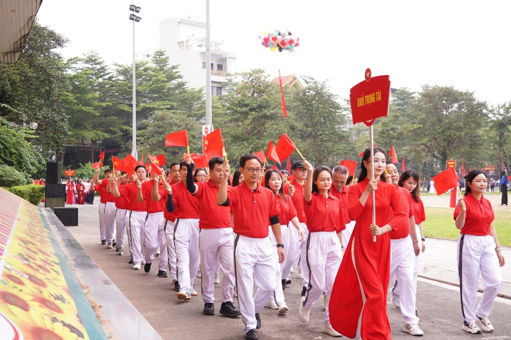 Phường Chương Mỹ long trọng tổ chức Lễ khai mạc Đại hội Thể dục Thể thao lần thứ I, năm 2025- Ảnh 23.