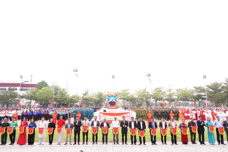 Phường Chương Mỹ long trọng tổ chức Lễ khai mạc Đại hội Thể dục Thể thao lần thứ I, năm 2025- Ảnh 6.