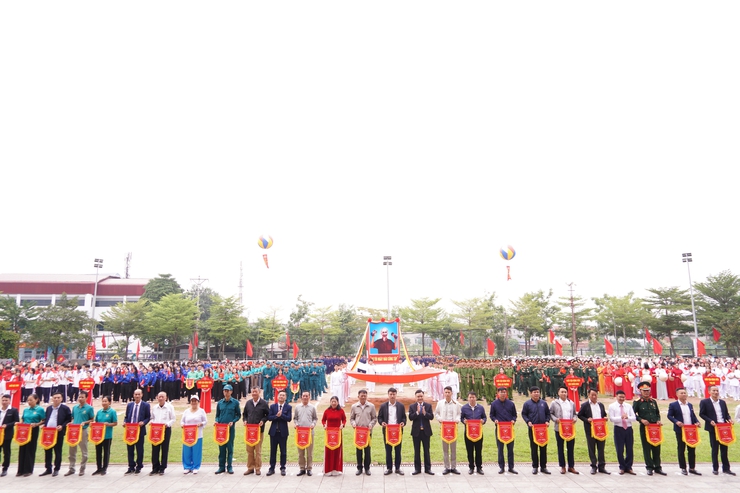 Phường Chương Mỹ long trọng tổ chức Lễ khai mạc Đại hội Thể dục Thể thao lần thứ I, năm 2025- Ảnh 7.