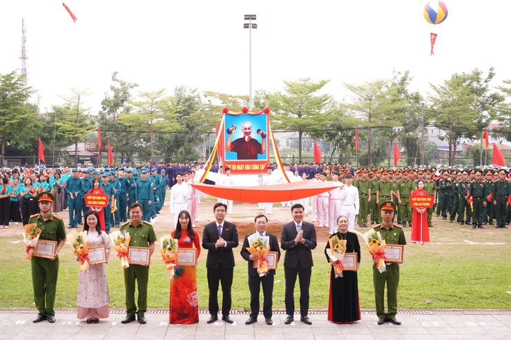 Phường Chương Mỹ long trọng tổ chức Lễ khai mạc Đại hội Thể dục Thể thao lần thứ I, năm 2025- Ảnh 8.