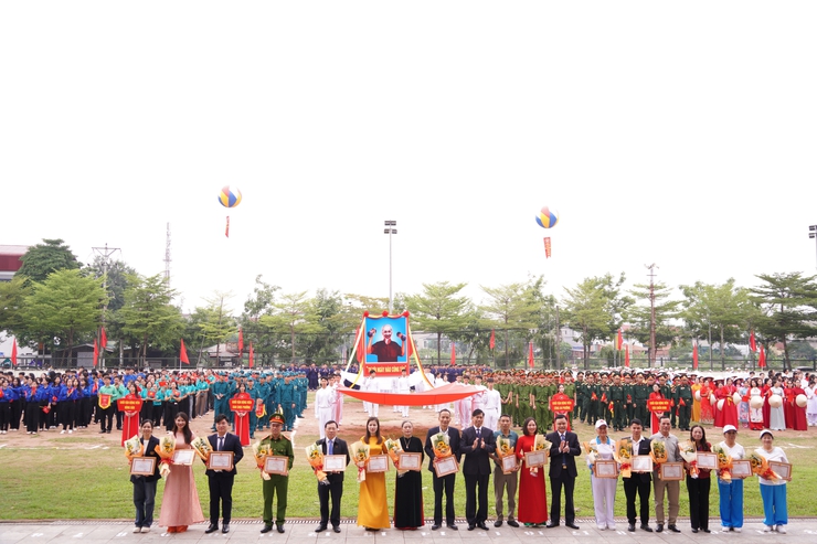 Phường Chương Mỹ long trọng tổ chức Lễ khai mạc Đại hội Thể dục Thể thao lần thứ I, năm 2025- Ảnh 9.