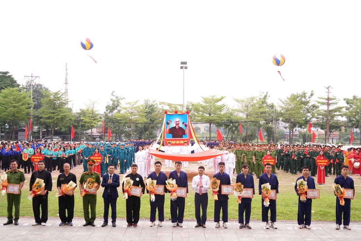 Phường Chương Mỹ long trọng tổ chức Lễ khai mạc Đại hội Thể dục Thể thao lần thứ I, năm 2025- Ảnh 10.