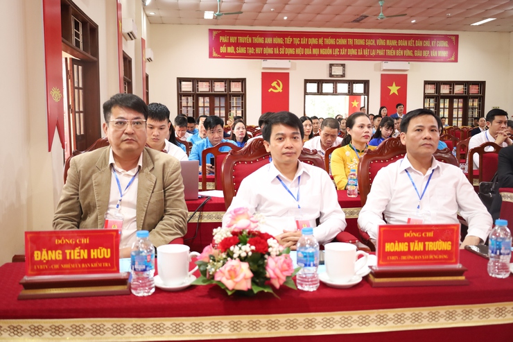 Đại hội đại biểu Công đoàn xã Vật Lại lần thứ I, nhiệm kỳ 2025 -2030 thành công tốt đẹp- Ảnh 6.