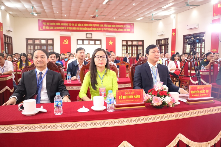 Đại hội đại biểu Công đoàn xã Vật Lại lần thứ I, nhiệm kỳ 2025 -2030 thành công tốt đẹp- Ảnh 4.