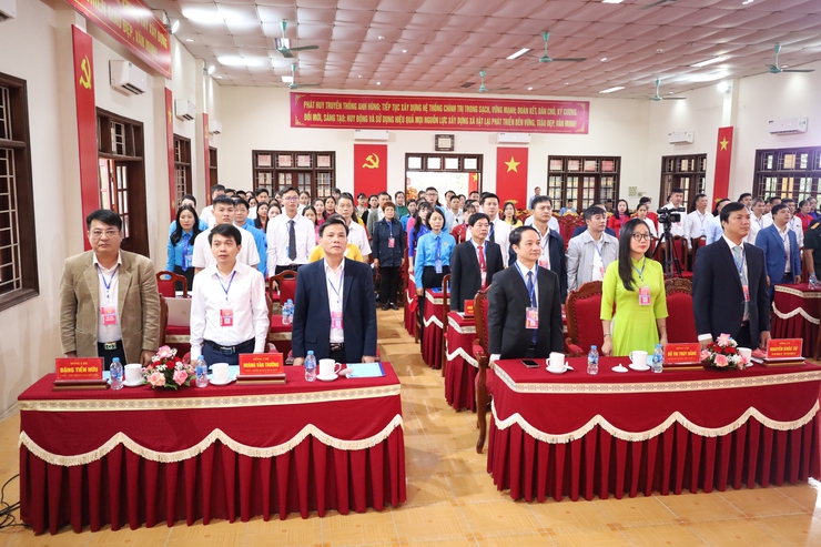 Đại hội đại biểu Công đoàn xã Vật Lại lần thứ I, nhiệm kỳ 2025 -2030 thành công tốt đẹp- Ảnh 1.