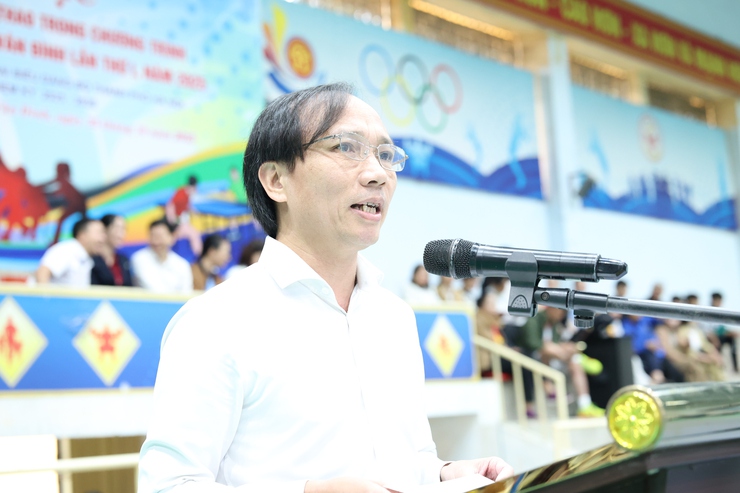 Khai mạc giải thi đấu các môn thể thao trong Chương trình Đại hội TDTT xã Vân Đình lần thứ I, năm 2025- Ảnh 2.