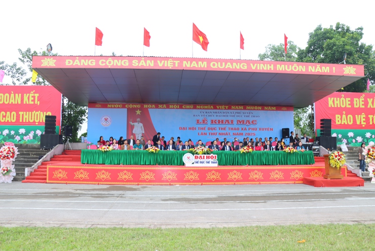 Khai mạc Đại hội TDTT xã Phú Xuyên lần thứ nhất năm 2025
Sôi động, ấn tượng, đặc sắc- Ảnh 1.