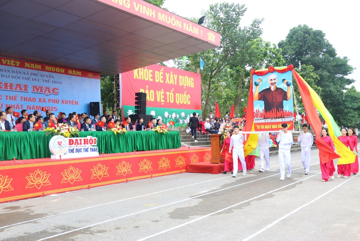 Khai mạc Đại hội TDTT xã Phú Xuyên lần thứ nhất năm 2025
Sôi động, ấn tượng, đặc sắc- Ảnh 4.