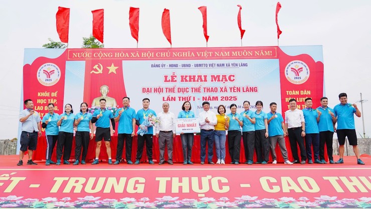 Đại hội thể dục – thể thao xã Yên Lãng: Ngày hội rèn luyện sức khỏe, lan tỏa tinh thần đoàn kết- Ảnh 12.