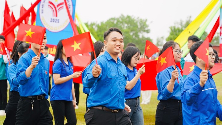 XÃ YÊN LÃNG TỔNG DUYỆT SẴN SÀNG CHO ĐẠI HỘI THỂ DỤC THỂ THAO LẦN THỨ NHẤT NĂM 2025- Ảnh 4.