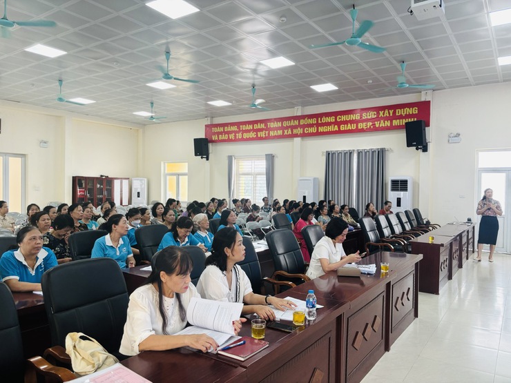 UBND phường Tương Mai tổ chức tập huấn, cập nhật kiến thức về An toàn thực phẩm nông, lâm, thuỷ sản cho người tiêu dùng trên địa bàn Phường- Ảnh 2.