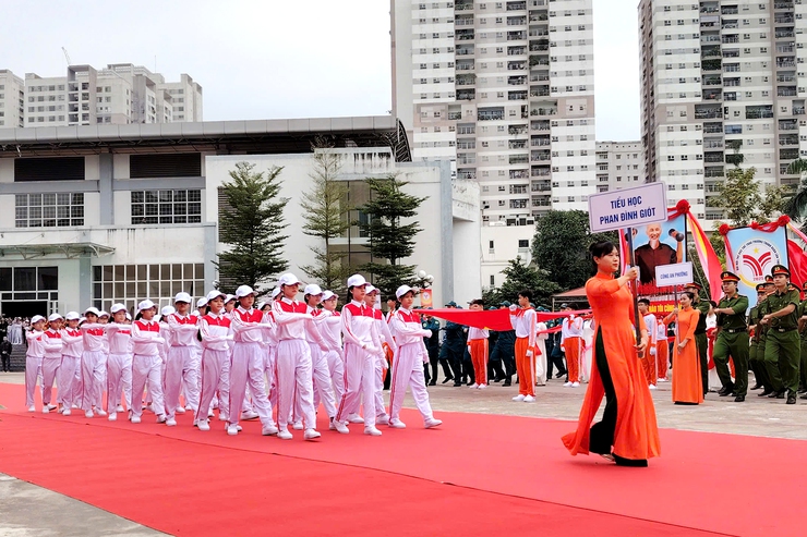 Phường Thanh Xuân: Tổ chức thành công khai mạc Đại hội thể dục thể thao lần thứ I năm 2025- Ảnh 13.