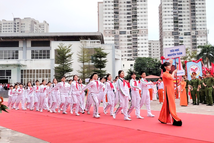 Phường Thanh Xuân: Tổ chức thành công khai mạc Đại hội thể dục thể thao lần thứ I năm 2025- Ảnh 14.